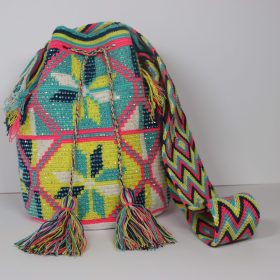 Geometric and flower patterns and stones